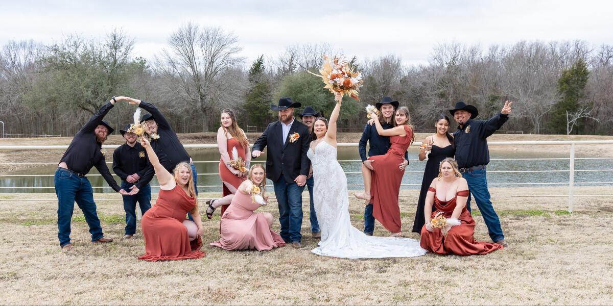 Multiple Event spaces on one property Multiple Event spaces on one property at The Dream Ranch venue located in Wolfe city,TX