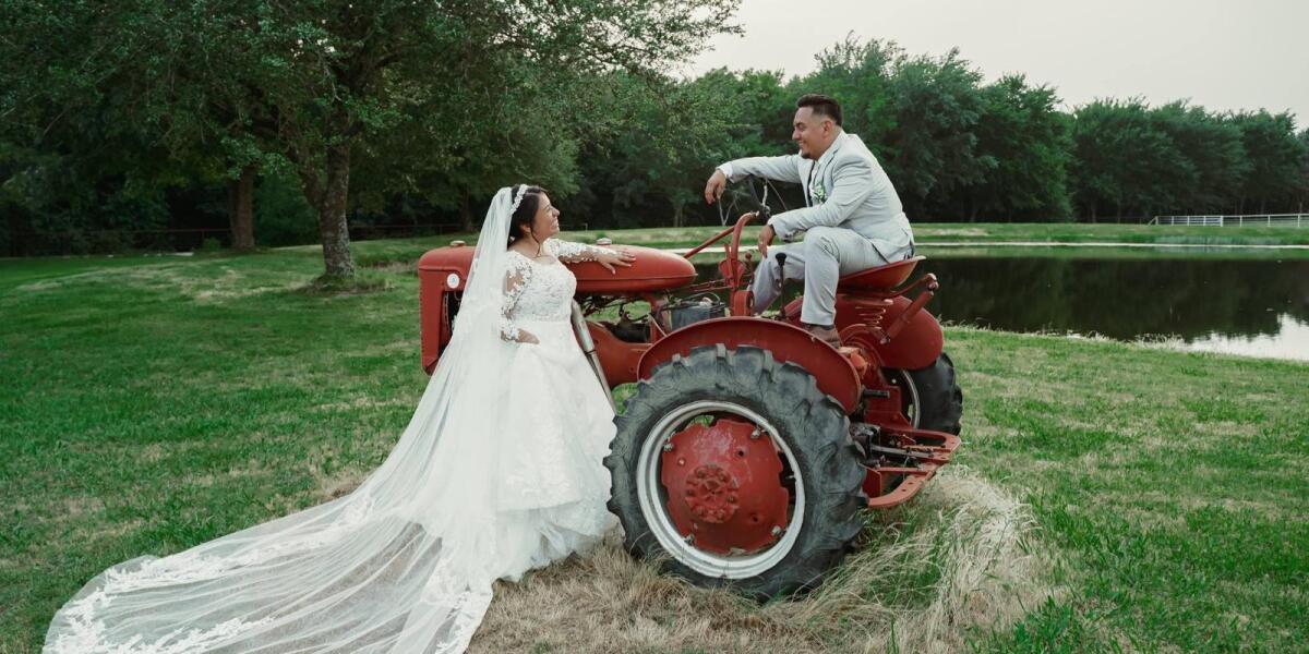 photography spots at The Dream Ranch venue located near McKinney,TX