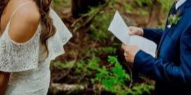 couple exchanging wedding vows