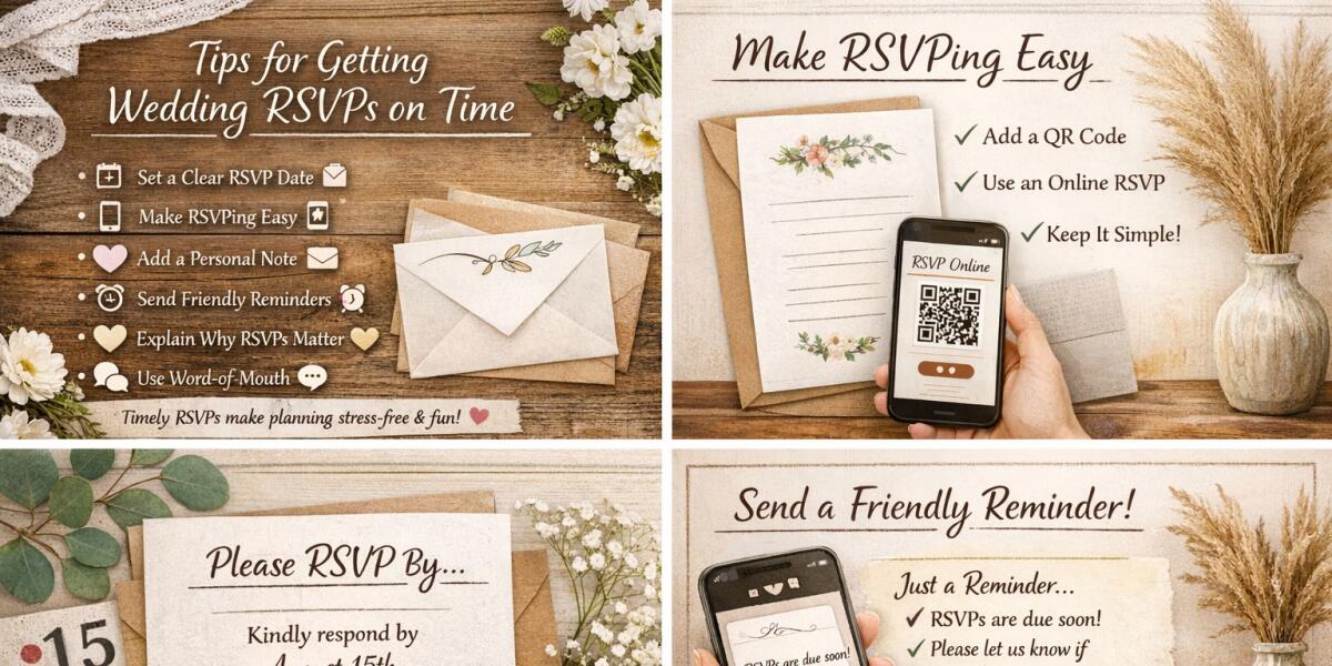 Tips to get RSVP's on time
