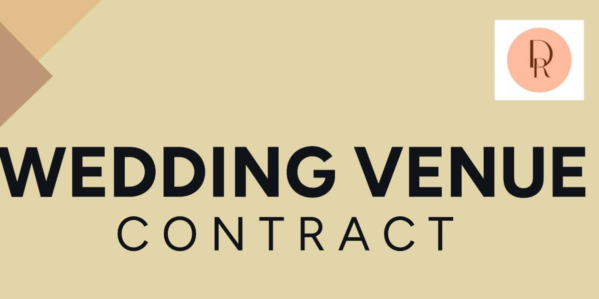 Wedding venue contract - Points to check clearly