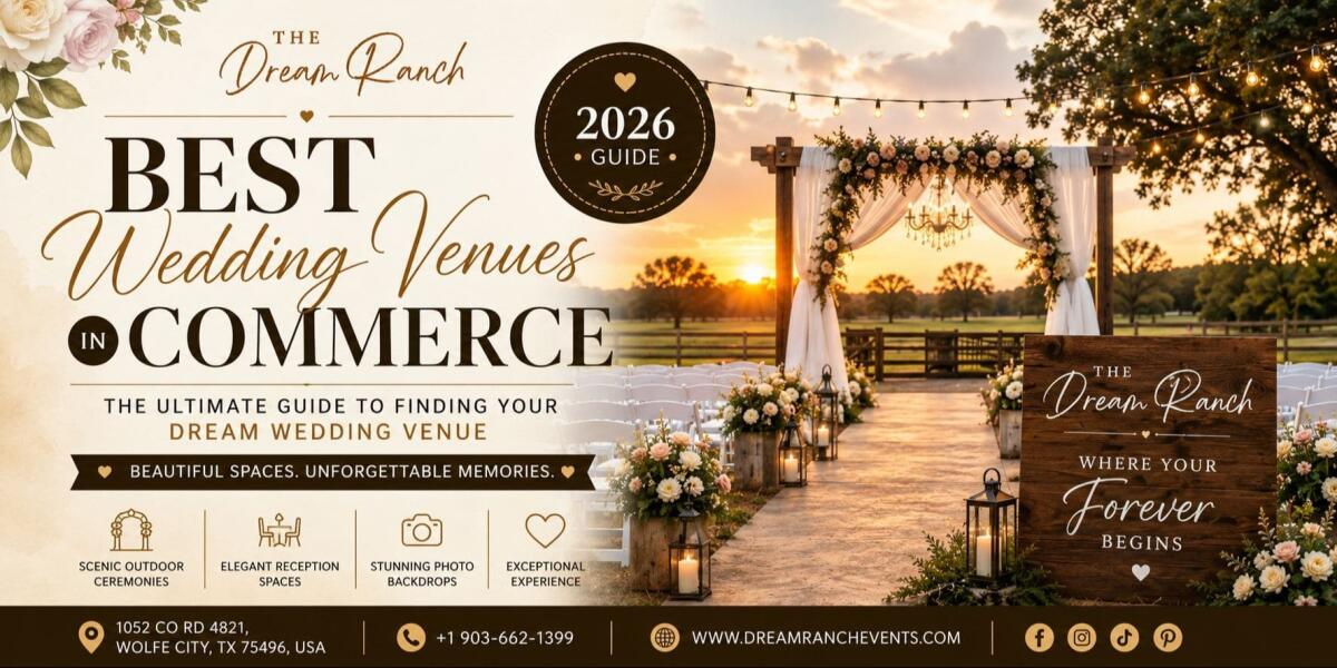 Best Wedding Venues in Commerce | Dream Ranch Events