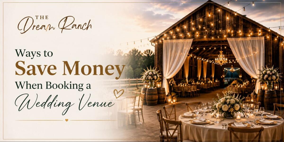 Ways to Save Money When Booking a Wedding Venue in Commerce | Dream Ranch Events