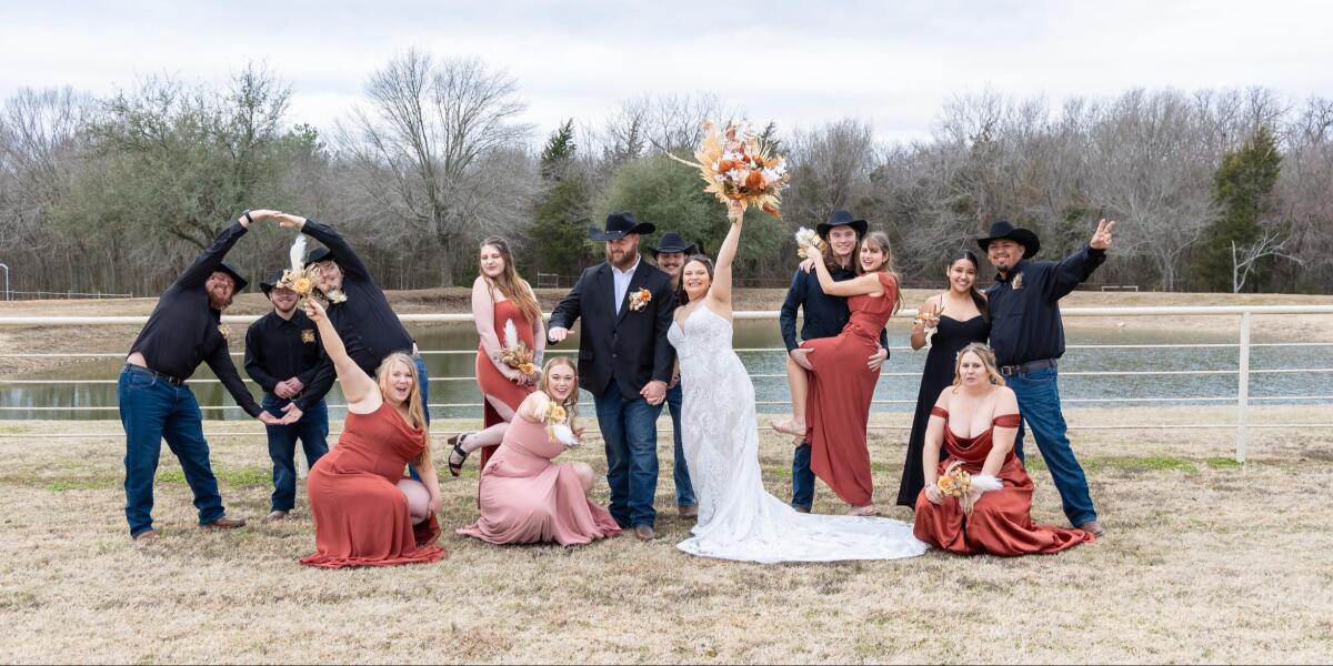 Cowboy-Chic Wedding Decor Ideas for a Dallas Ranch Venue