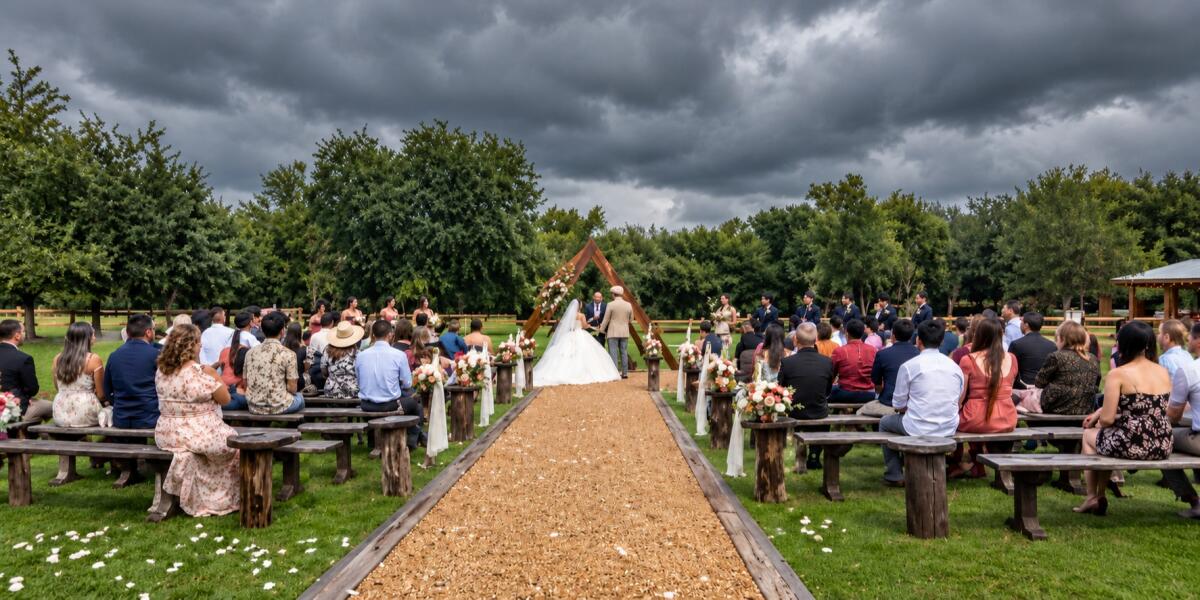 Spring Wedding in North Texas