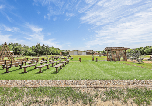 outdoor weading venue